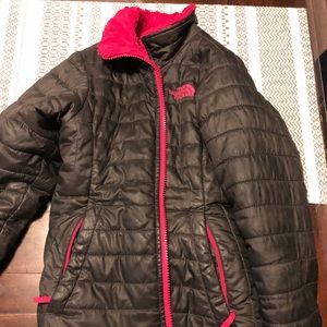 The North Face reversible coat